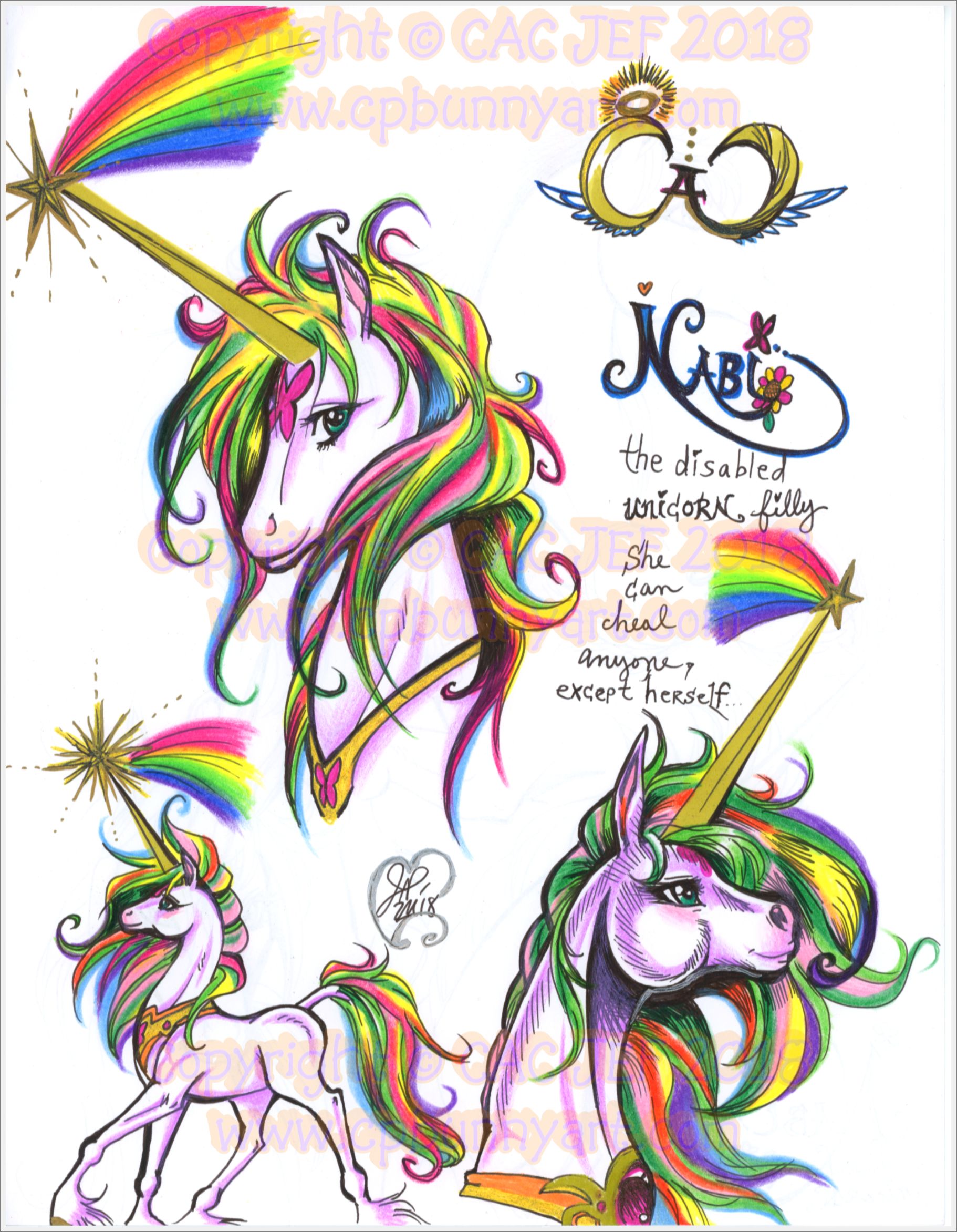 Nabi doodles in color