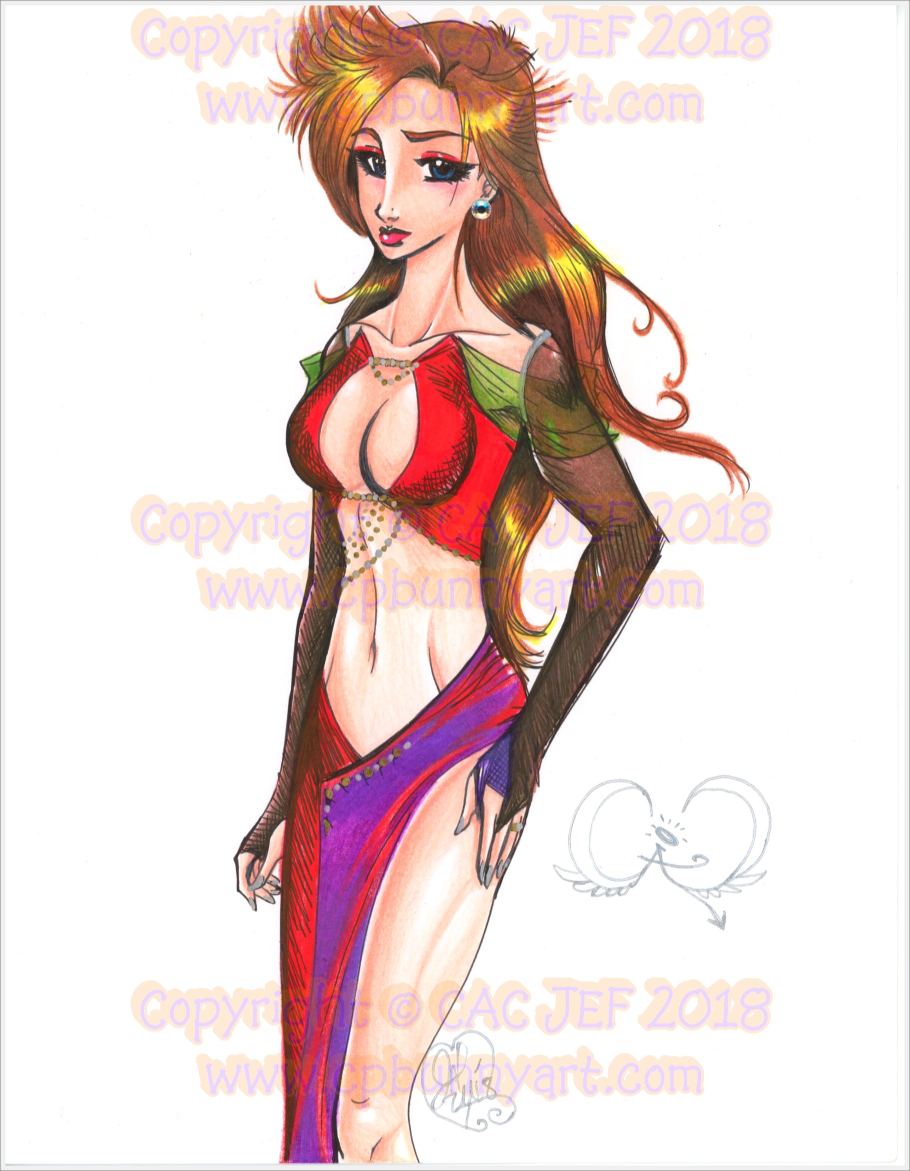 Cynthia's skimpy wear