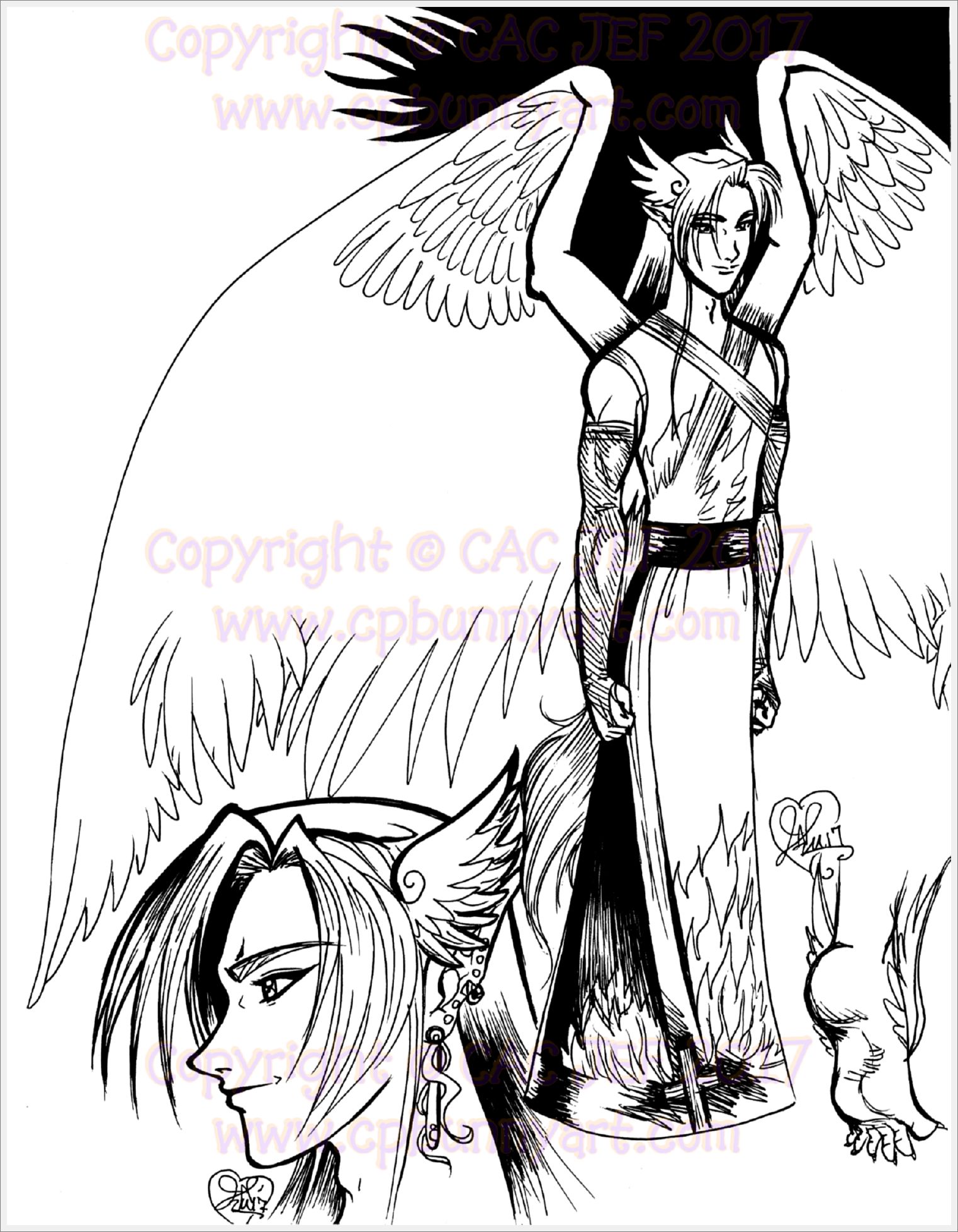 Alayer as a seraph