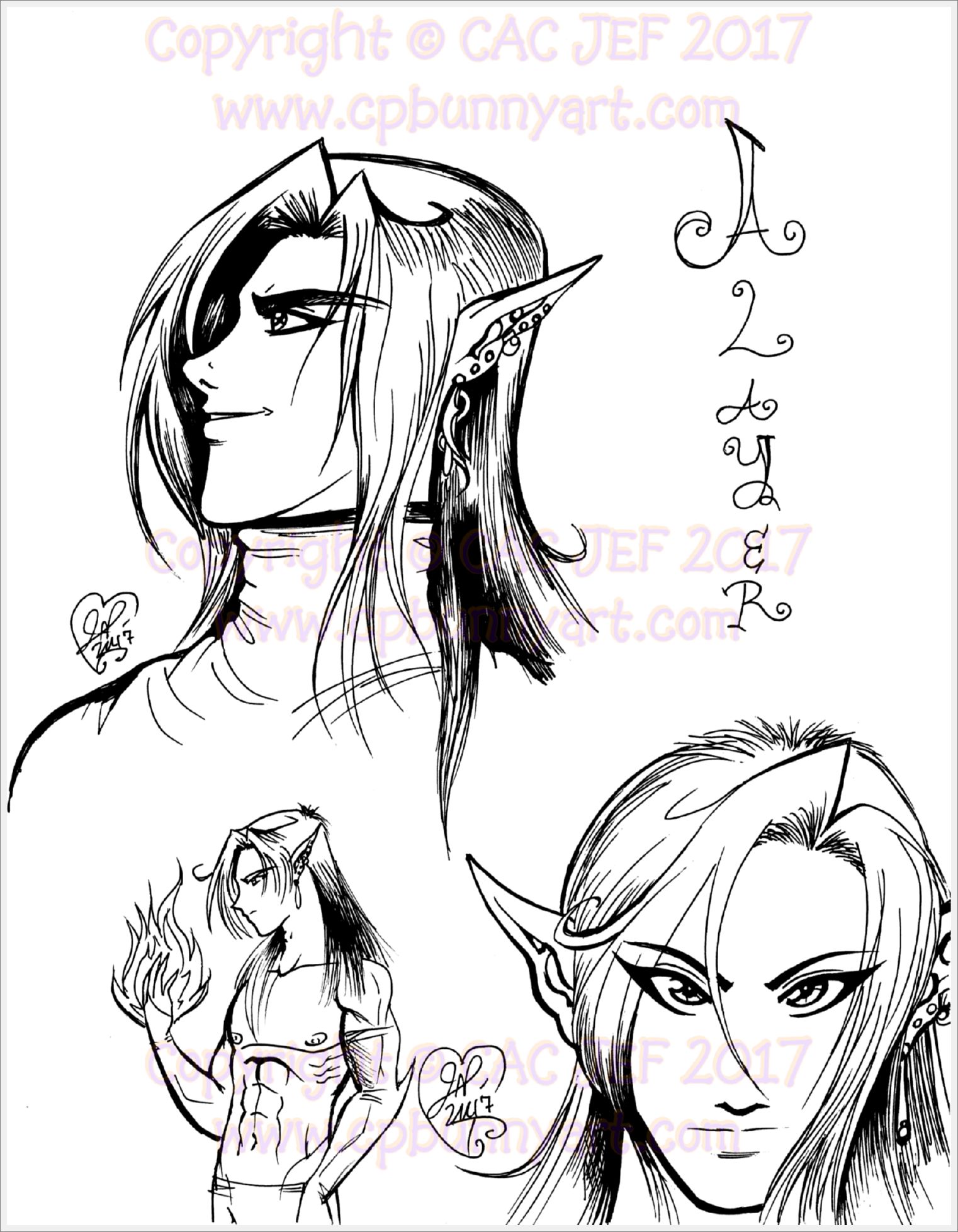 Alayer doodles
