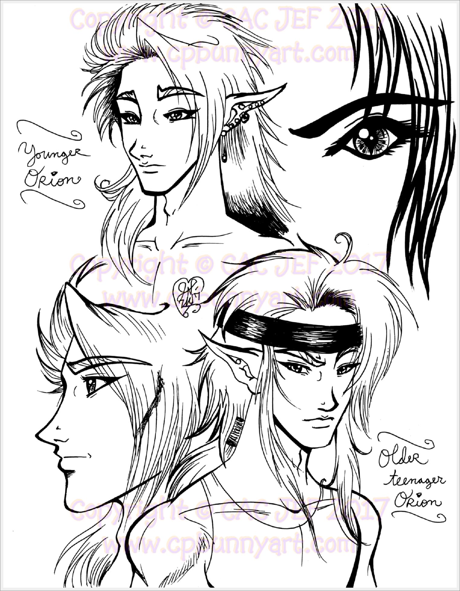 More Orion doodles