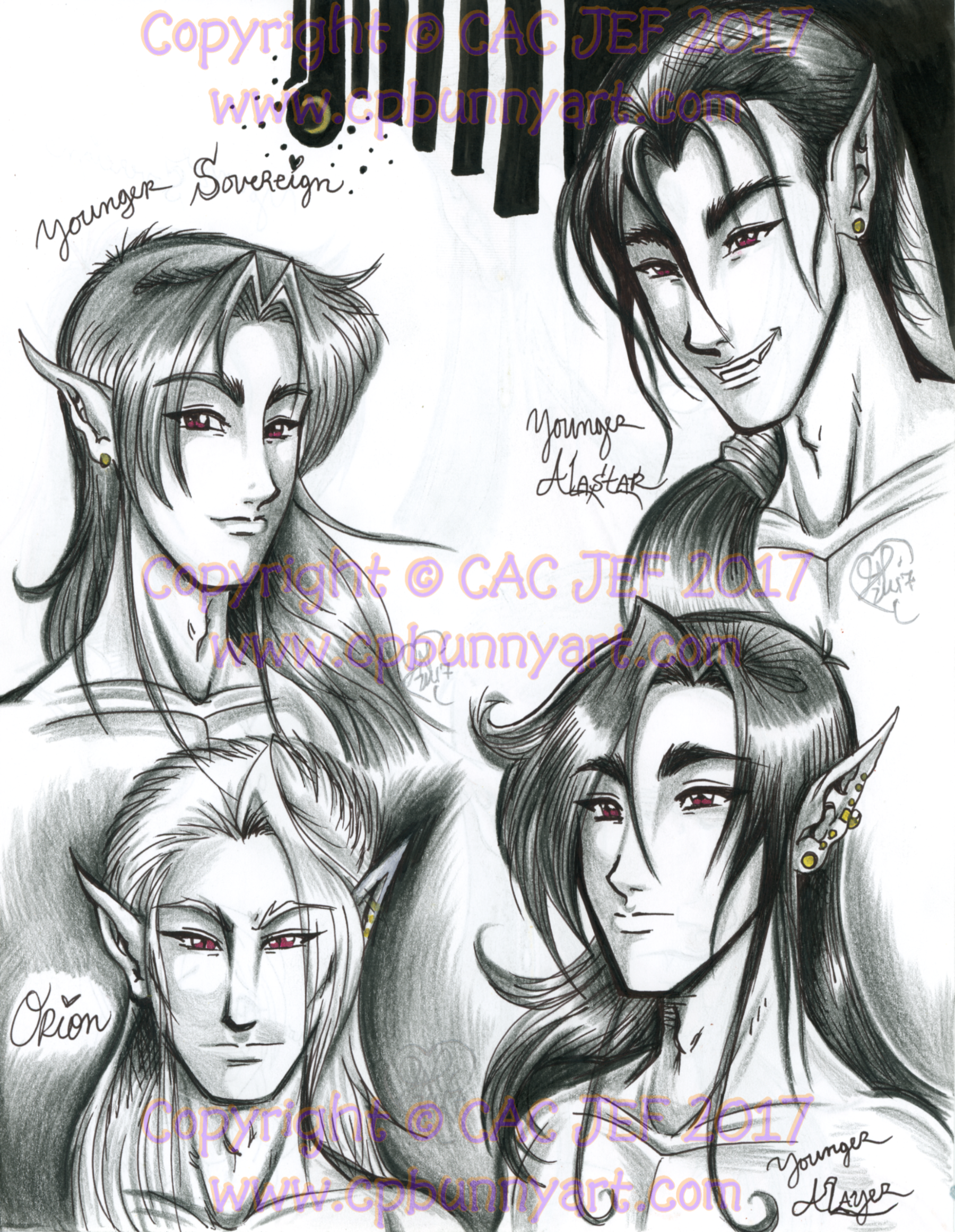 3 Gens of Fay Vampires