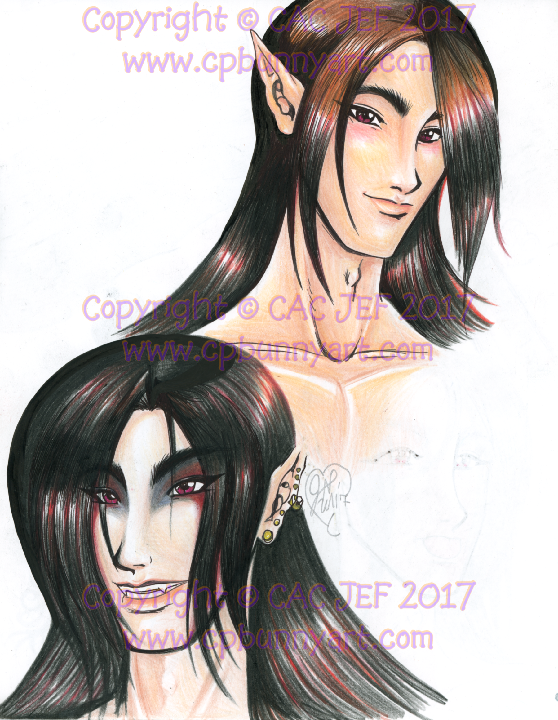 Alayer's Light and Dark Looks 